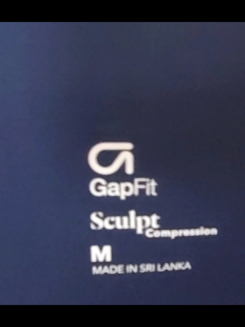 GAPFit Sculpt Compression Leggings in Dark Blue
